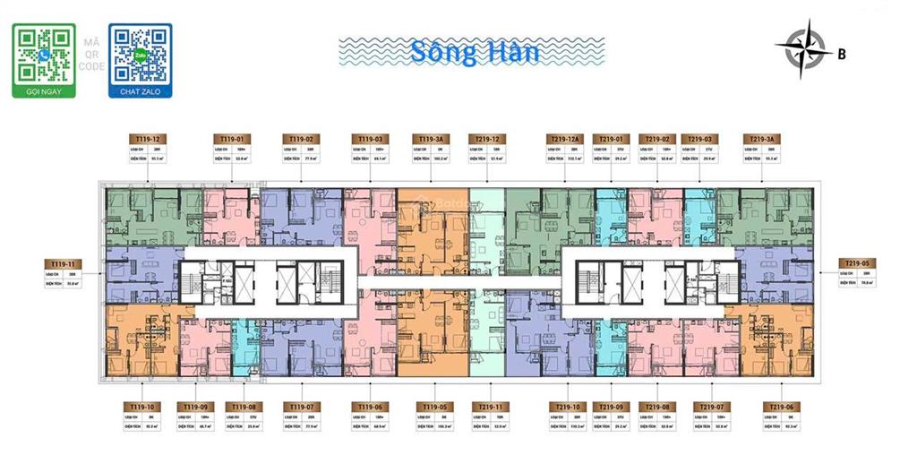 Cho thuê căn hộ studio sun ponte tầng 21, view cầu rồng và sông hàn cực đẹp