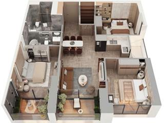 Còn 2 suất mua căn hộ góc 3 phòng ngủ, tầng trung diện tích 92m dự án mipec 54 tố hữu