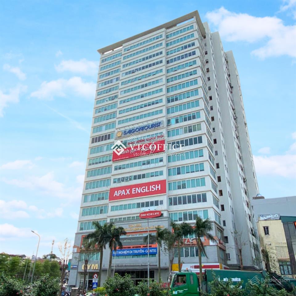 Cho thuê văn phòng 200m2 phố văn cao, view kính mặt đường, full nội thất, giá tốt