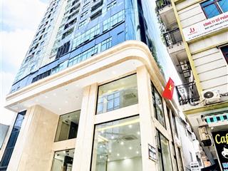 Tài chính 80tỷ  building văn phòng mới cứng ,lô góc bề thế  sát phố ngõ thông kinh doanh sầm uất