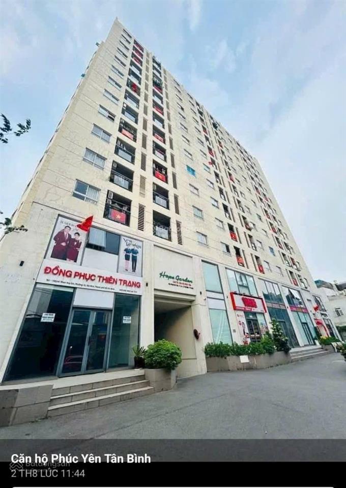 Bán căn hộ 2pn 2wc chung cư phúc yên 3 tân bình, diện tích 62m2 giá cực tốt