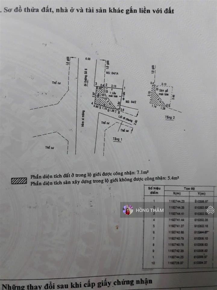 Bán nhà nhỏ xinh hẻm xe hơi đường số 6 bình trưng tây quận 2 giá chỉ 2 tỷ  0938 369 ***