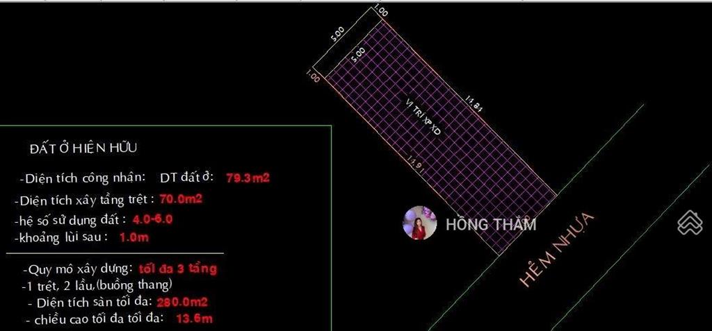 Bán đất chính chủ đường nguyễn xiển p long thạnh mỹ quận 9 79.3m2 giá 5 tỷ  0938 369 *** thắm