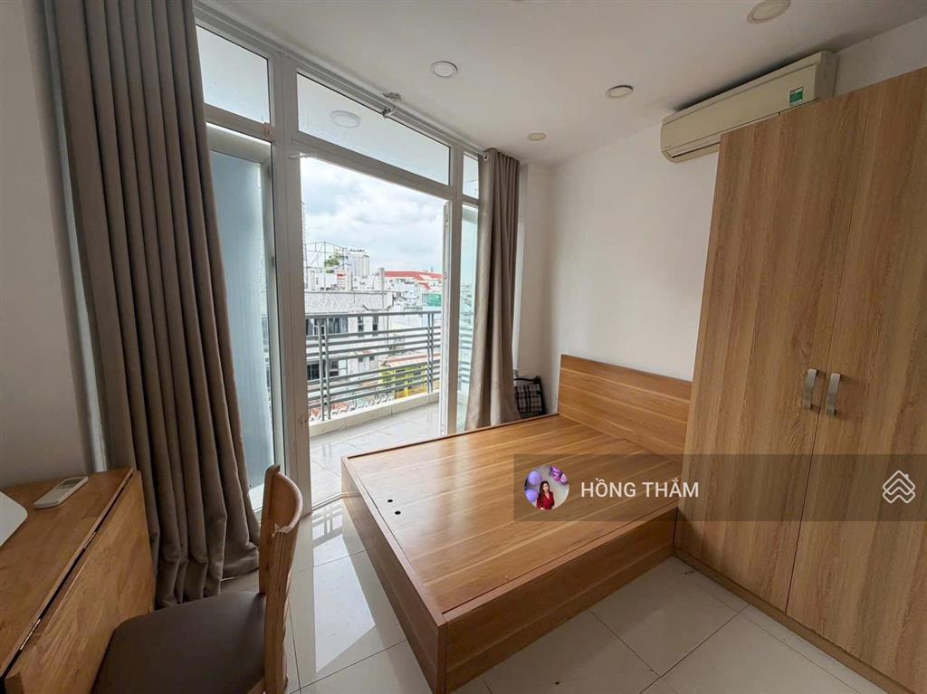 Cho thuê chdv đường trần huy liệu quận phú nhuận  giá 4,5 triệu có thang máy và ban công