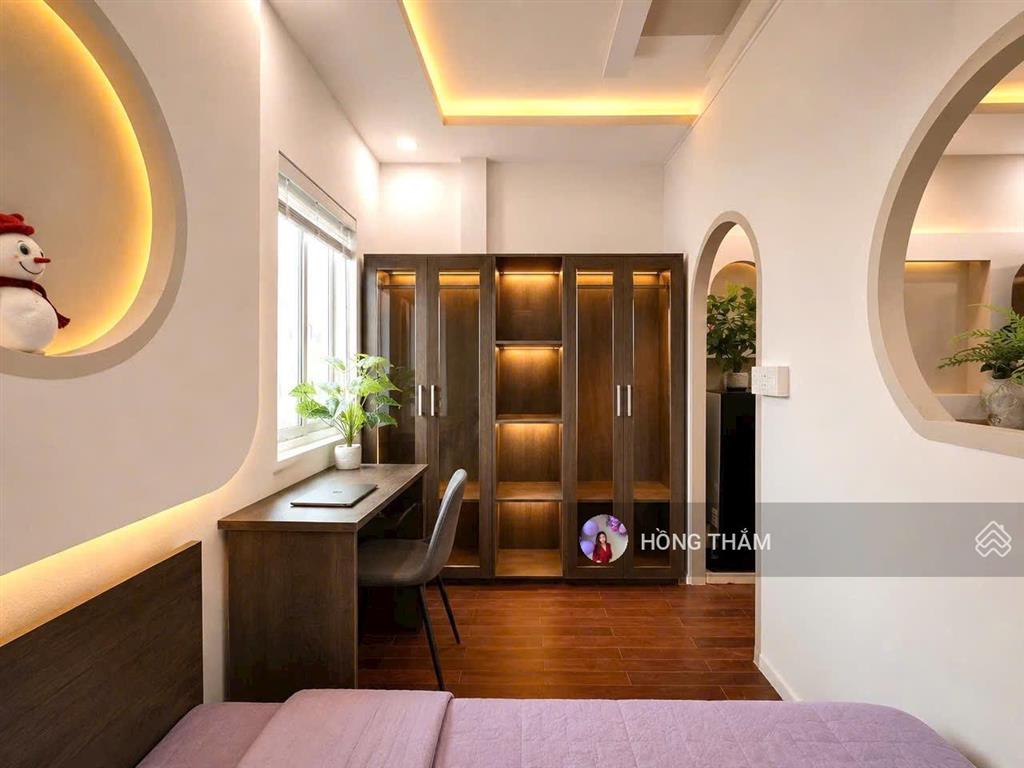 Căn hộ dịch vụ cho thuê đường điện biên phủ, gần đh hutech hàng xanh giá 7.5 triệu