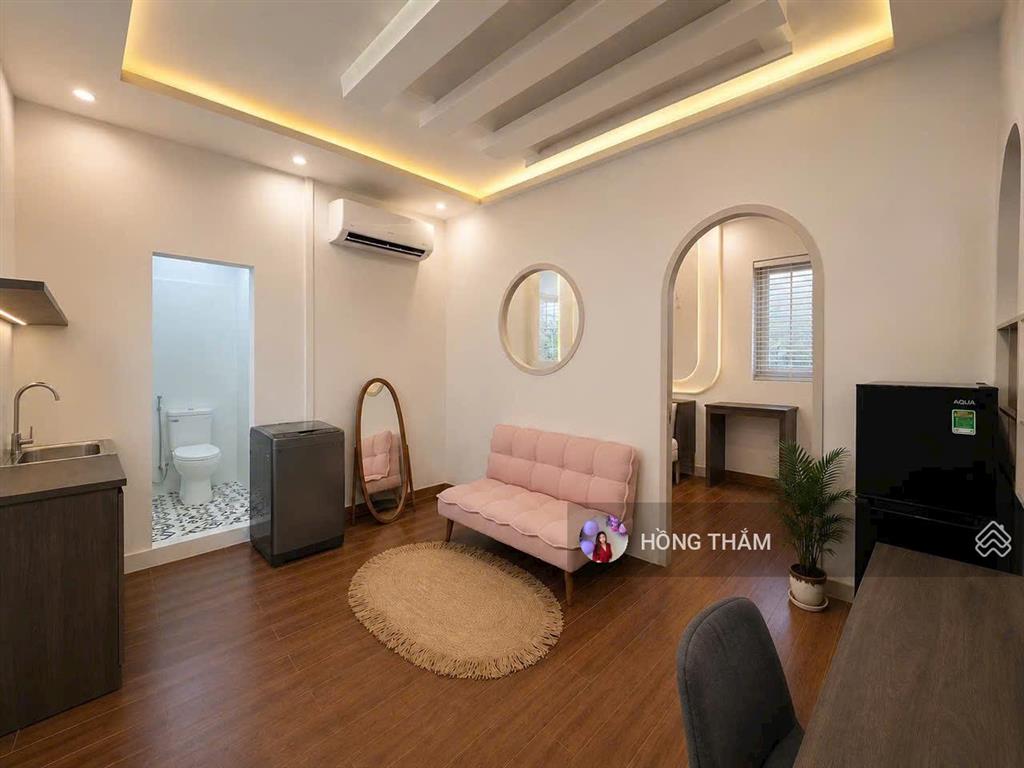 Căn hộ dịch vụ cho thuê đường điện biên phủ, gần đh hutech hàng xanh giá 7.5 triệu