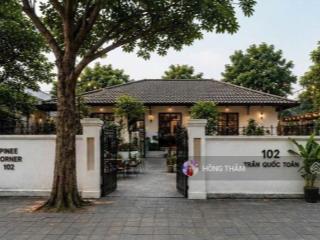 Cho thuê biệt thự mặt tiền trần quốc toản, p.7, quận 3