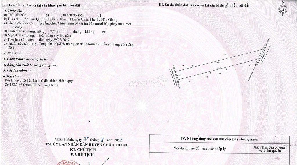 Bán đất vườn sầu riêng gần tỉnh lộ 925