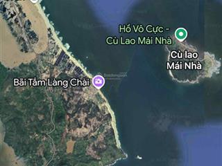 Đất biển cù lao mái nhà, diện tích 600m2 phù hợp cho xây dựng nghỉ dưỡng