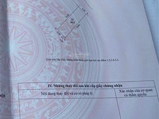 Bán mảnh đất đẹp hàng xóm vin cổ loa ngay sát chân cầu tứ liên. dt 68,6m mt 4,45 nở hậu