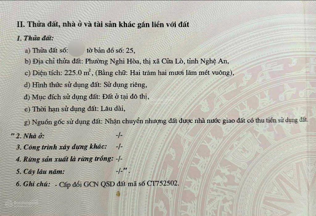 Đất đẹp bám đường liên xã nghi hoà. thông lên đại lộ 72