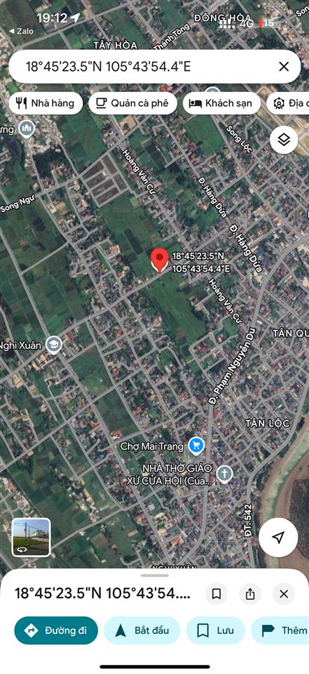 Đất đẹp bám đường liên xã nghi hoà. thông lên đại lộ 72
