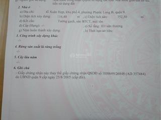 Bán nhà 03 tầng mặt tiền đường đỗ xuân hợp p.phước long tp thủ đức