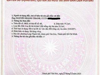 Đất mặt tiền chính chủ, nguyễn xiển