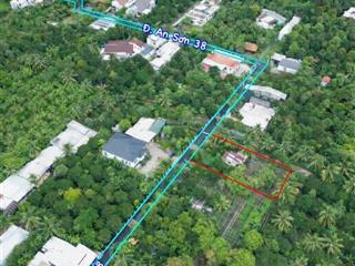 Đất mặt tiền an sơn 38 nhựa thông. 21x24 tc 150m2 làm vườn nghỉ dưỡng chỉ 15tr/m2 còn thương lượng