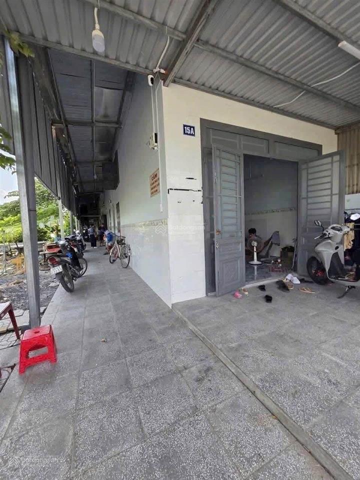 Bán dãy trọ phú mỹ nhánh dx027  gồm 14 phòng và 1 kiot dt 6 x 64m, nở hậu 7m, có 200m2 thổ cư