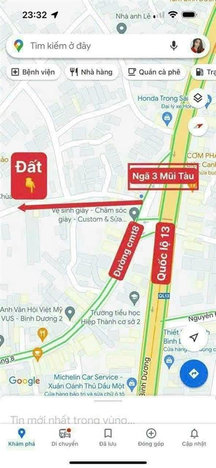 Bán lô đất chánh mỹ ngang 8m vị trí đẹp xây nhà ở 8 x 28m. thổ cư  60m giảm còn 4 tỷ 790 tl