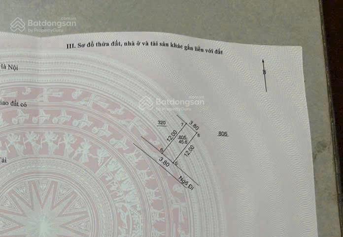 Cần bán lô đất thổ cư 45.6mđồng nhân đông la ô tô vào gần giá 4280tr.  0983 477 ***