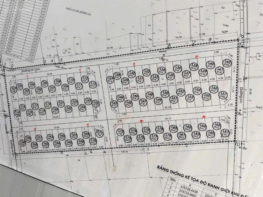 Chuyển nhượng lô đất 2 mặt thoáng trước sau đấu giá x2 la tinh nhìn sang hồ điều hòa.  0983 477 ***