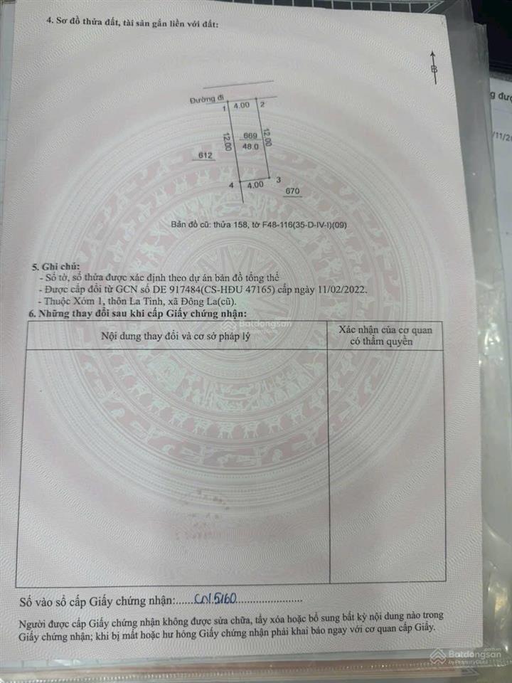 Bán đất mặt đường trục chính kinh doanh la tinh đông la.  0983 477 ***
