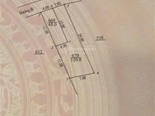 Bán lô đất mặt đường la tinh vị trí kinh doanh sẵn nhà cấp 4.  0983 477 ***