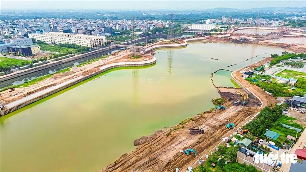 Bán nhanh lô đất tái định cư vành đai 4 la tinh giá 125tr/m.  0983 477 ***