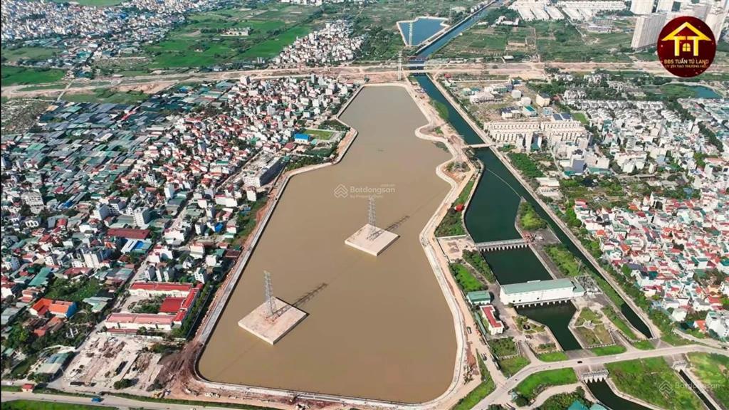 Bán nhanh lô đất tái định cư la tinh 2 mặt đường hồ điều hòa 125tr/m.  0983 477 ***