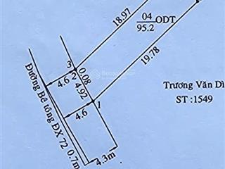 Bán đất định hòathủ dầu mộtbình dương