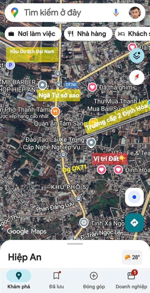 Bán đất định hòathủ dầu mộtbình dương