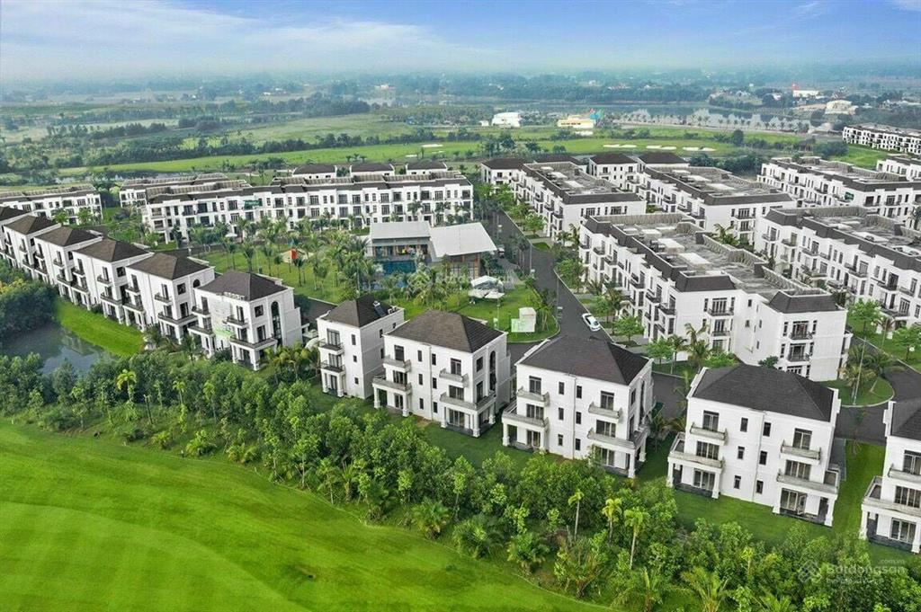 Bán biệt thự song lập green center long an, trong khu west lakes golf , dt 200m, giá 7,7 tỷ full