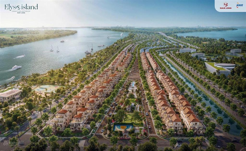 Mở bán biệt thự, dinh thự sông đảo đại phước dự án elyse island mua trực tiếp cđt, tt giãn 24 tháng