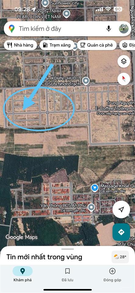 Bán đất nền khu tđc phước an đường nhựa 30m trục chính xây dựng tư do đã có sổ hồng riêng