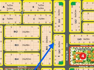 Cần bán 1 cặp đất nền dự án sunflower thuộc đơn vị thăng long diện tích 138m2 ngang 6 mét giá 990tr