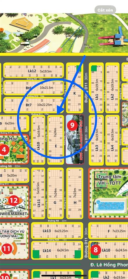 Đất nền dự án sunflower city cần bán diện tích 148.7m2 ngang 7 mét đường nhựa 17m giá đầu tư