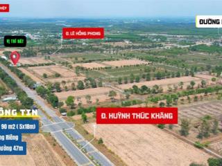 Cần bán lô đất đường huỳnh thúc kháng 47m dự án hud sổ hồng riêng có sẵn giá đầu tư cực tốt