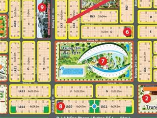 Đất nền sunflower city nhơn trạch cần bán lô đất 117m2 đường nhựa 14m chỉ 900tr