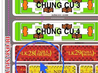 Đất nền dự án xây dựng hn nhơn trạch cần bán duy nhất 1 lô gần chung cư 1 sẹc đường nguyễn văn cừ