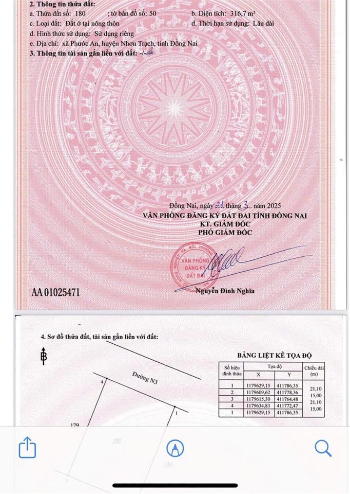 Bán đất nền dự án thành hưng phân khúc nhà vườn 316.7m2 đường 14m giá chỉ 8 triệu/m2 sổ hồng riêng