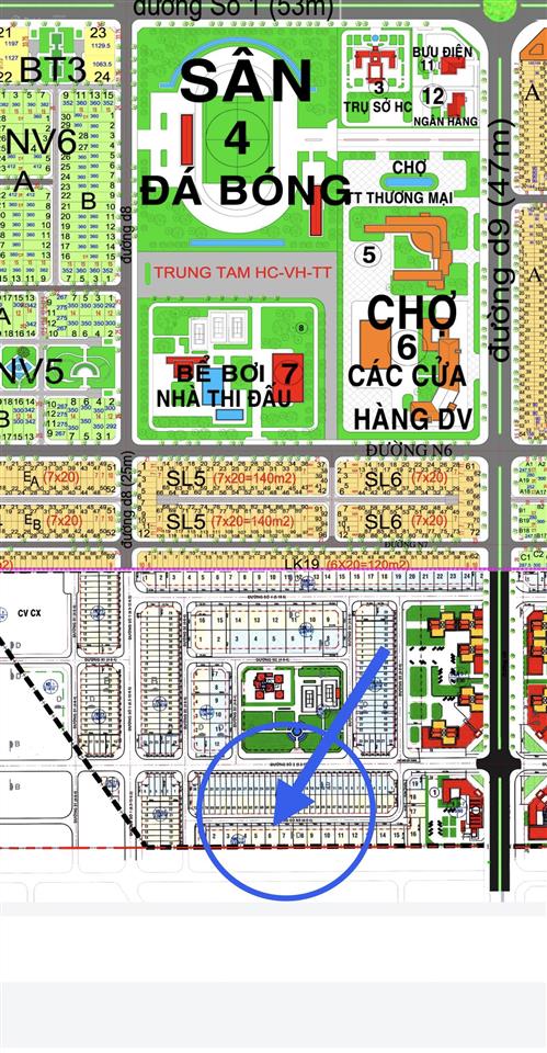 Bán đất nền dự án thành hưng phân khúc nhà vườn 316.7m2 đường 14m giá chỉ 8 triệu/m2 sổ hồng riêng