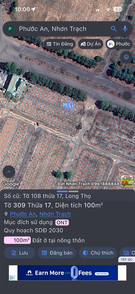 Đất nền dự án hud mặt tiền lê hồng phong trục chính dự án diện tích 100m2 cần bán gấp trong tháng