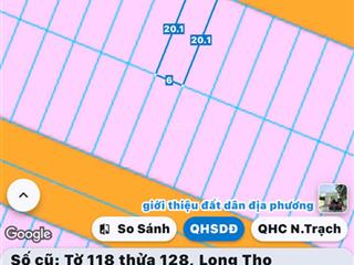 Cần bán đất nền dự án hud phước an  đồng nai diện tích 120m2 6x20 giá chỉ 1tỷ200tr đường nhựa 12m