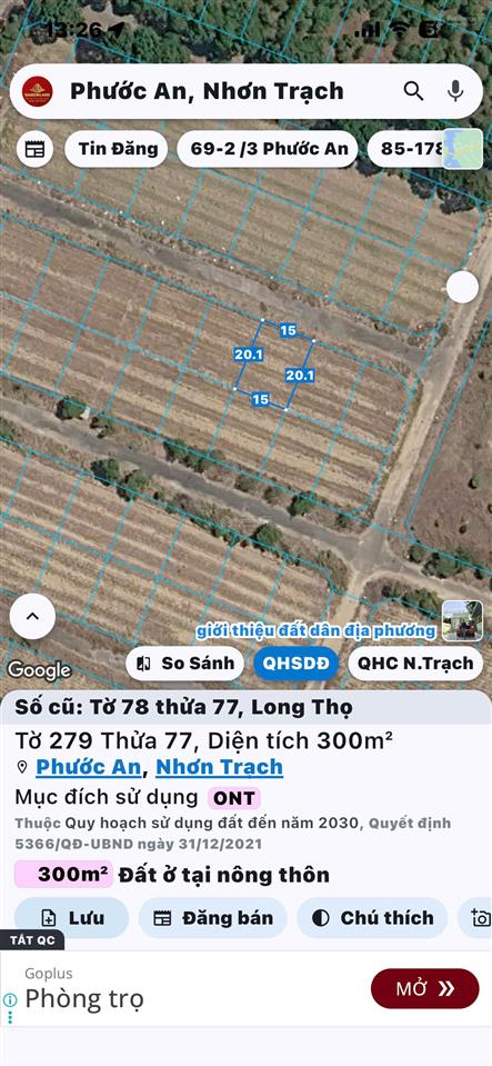 Hàng ngộp cần bán trong tháng 10/2026 dự án hud nhơn trạch sổ hồng riêng giá chỉ hơn 8tr/m2