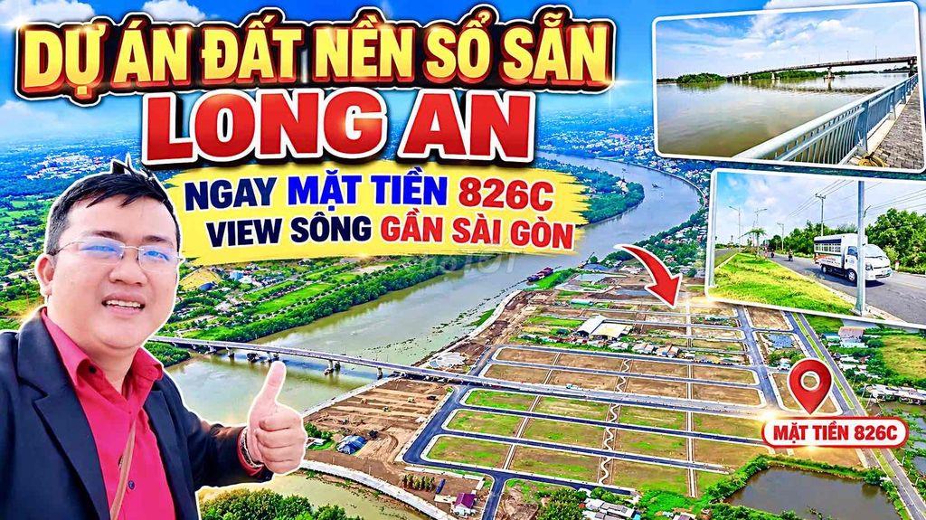 🔥 ĐẤT NỀN VIEW SÔNG CẦN GIUỘC – GIÁ SAU ƯU ĐÃI CHỈ TỪ 26TR/M² – SỔ SẴN