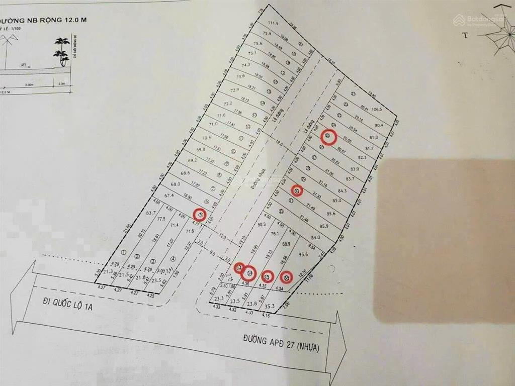 Đất đẹp đường 12m xây nhà, diện tích lý tưởng xây nhà apđ  4,99 tỷ 4m.22m