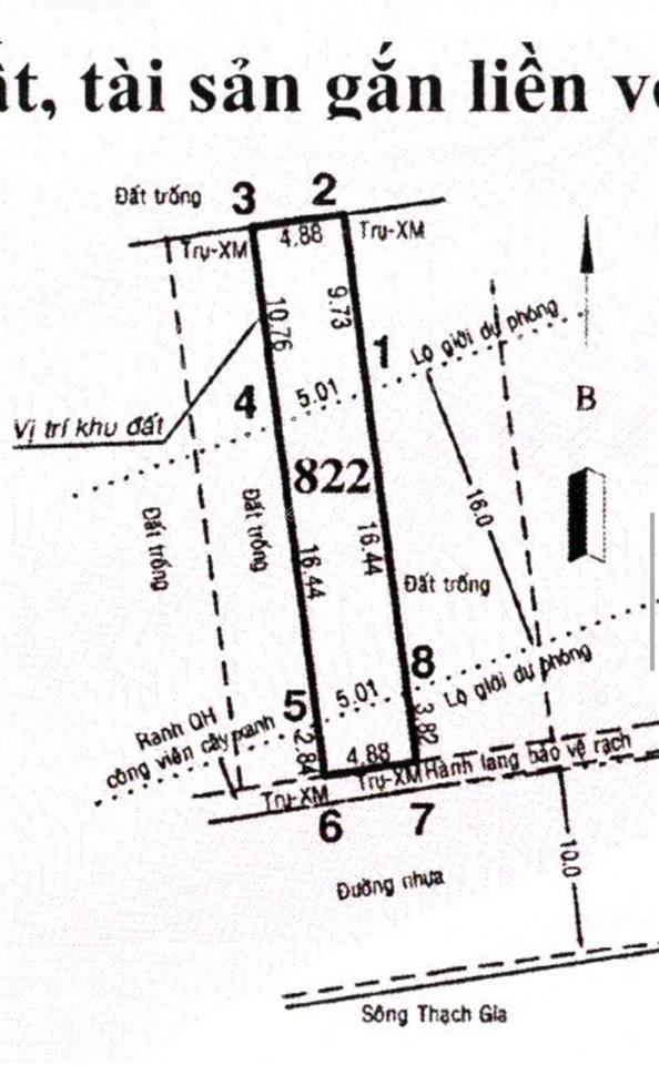 Bán đất đẹp vi trí đắc địa siêu dài 4,88mx28m nhỉnh 6,6 tỷ đường rộng 12m