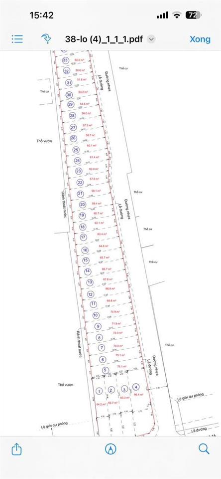 Bán đất giá đầu tư  3,6 tỷ  đường 7m khu dân cư  an phú đông 3  sát khu villa