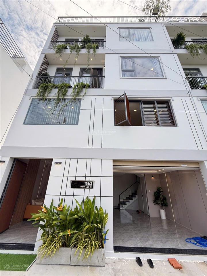 Siêu phẩm ngang 7m xây 4 tầng đẹp mê  full nội thất cao cấp  ngay gần ngã tư  giá chỉ 6,5 tỷ tl
