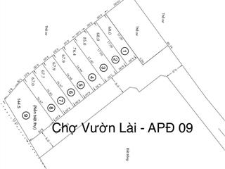 Đất đẹp apđ 09  hệ số cao  4,4 tỷ giáp gò vấp 1km