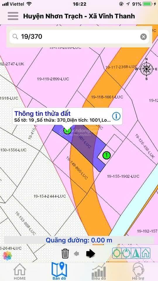 Chính chủ cần bán đất hùng vương, vĩnh thanh
