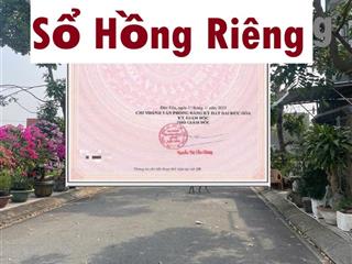 Chính chủ cần bán lô đất 4m x 15m cát tường phú sinh | sổ hồng riêng